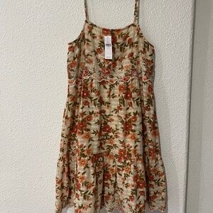 Floral casual dress